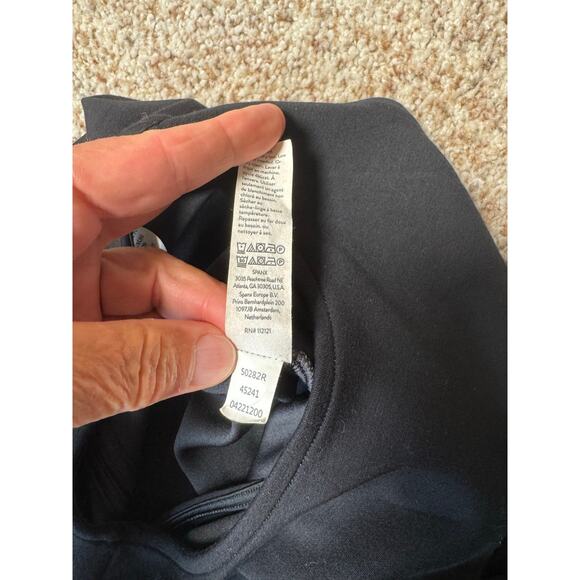SPANX Air Essentials Sleeveless Jumpsuit, black size Women's XS, SOFT, Comfy - Picture 11 of 11